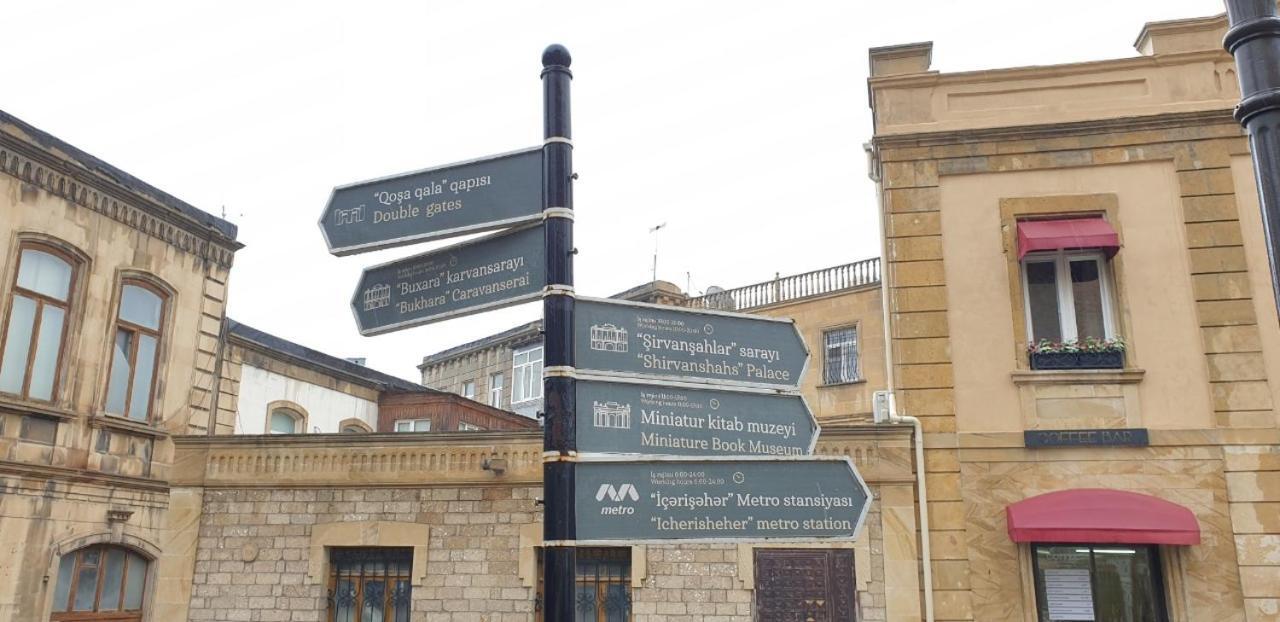 New Apartment In Old City Baku Bagian luar foto